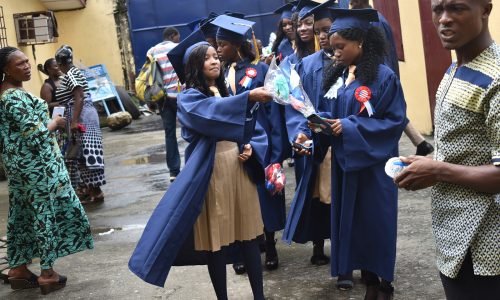 Graduation Photo - JW Harris Memorial School